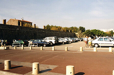 Parking sur l'esplanade Pré des Pêcheurs, 1999