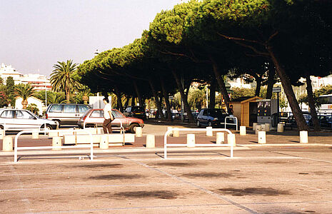 Parking sur l'esplanade Pré des Pêcheurs, 1999