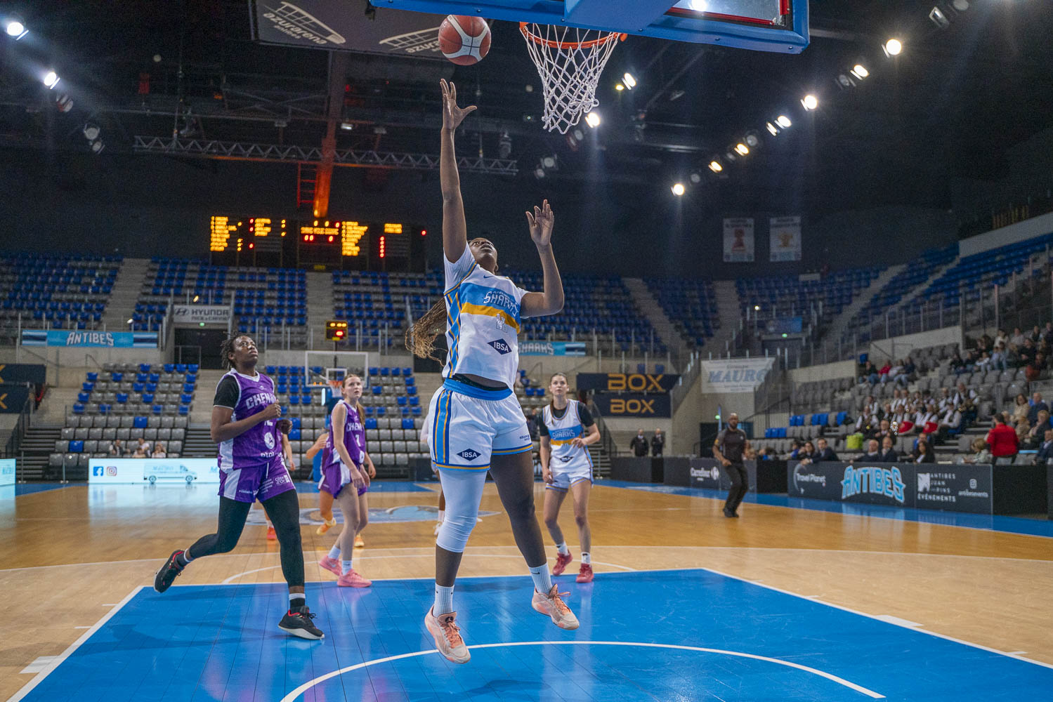 Basket N2 féminine - Olympique Antibes Sharks vs Basket Club de Chenove